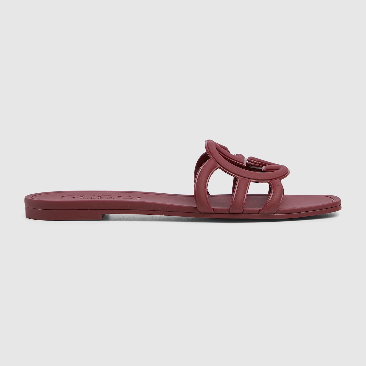 Gucci Women’s Interlocking G slide sandal - Image 1